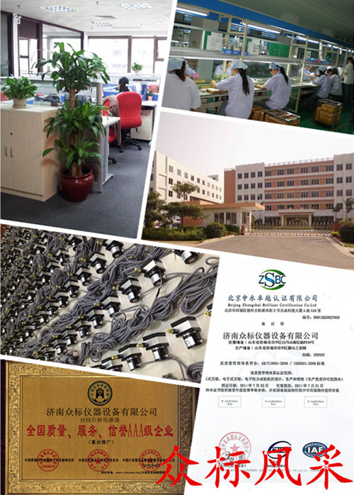 拉绳位移传感器的应用领域