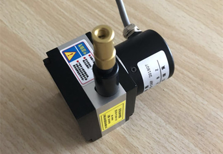 水平线射砂机专用拉绳位移传感器