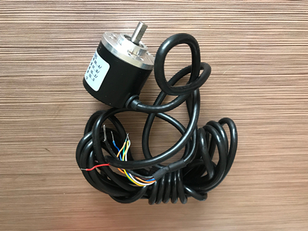 拉绳编码器怎么和PLC端接线？