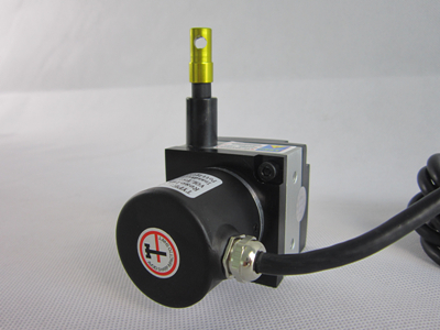 拉绳位移传感器在砂轮切割机上的应用