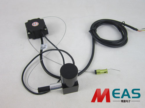 拉绳位移传感器的外壳加工后经过氧化处理并调质